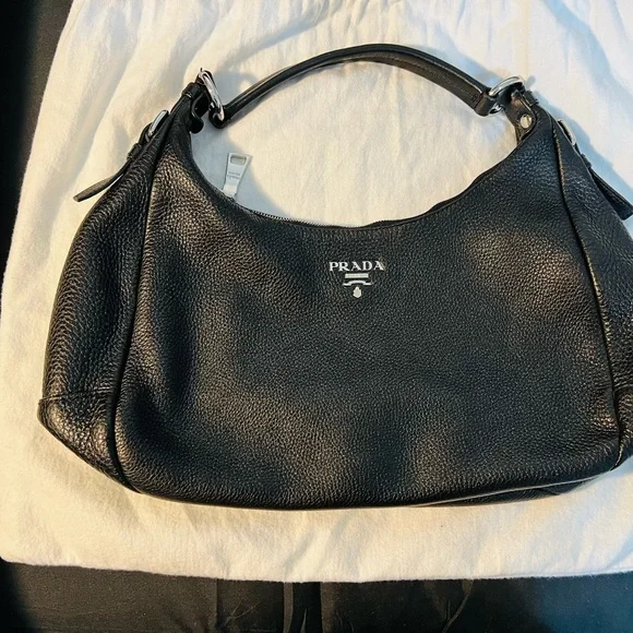 Prada Leather Hobo Bag - Picture 3 of 11